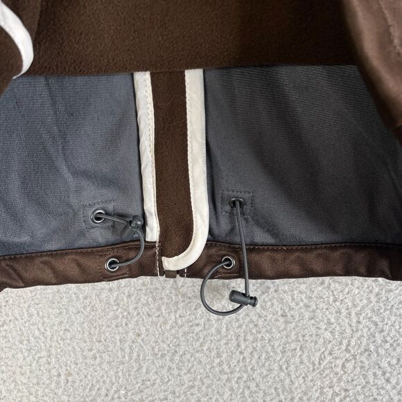 Columbia Interchange Jacket Women Medium Brown Faux Fur Collar Full Zip Gorpcore - Picture 9 of 14